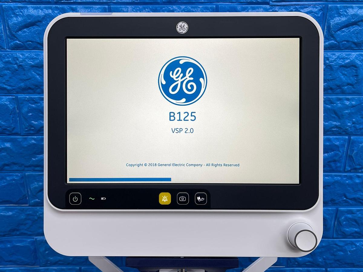 Used GE B125 Patients Monitor YOM: 2020 Include E-miniC Gass Module Without battery.
