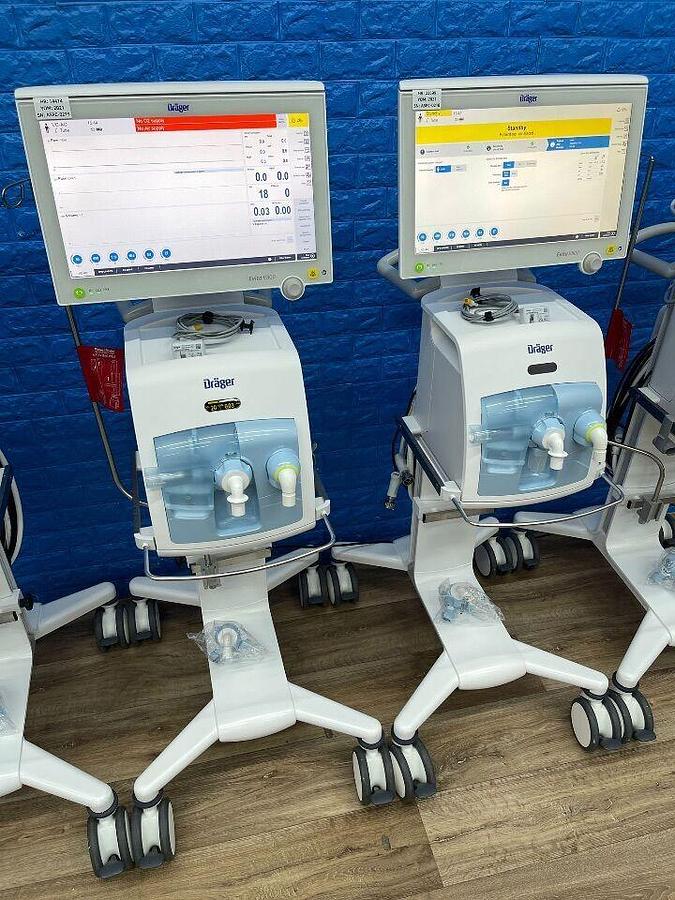 Used DRAEGER Dräger Evita V800 Ventilator YOM