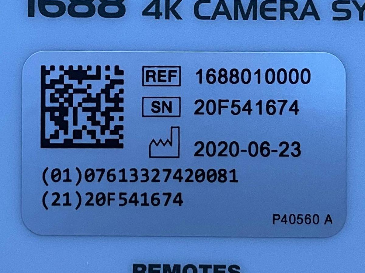 Used Stryker 1688 4K Tower  Lcd Monitor 4k 32” YOM: 2021