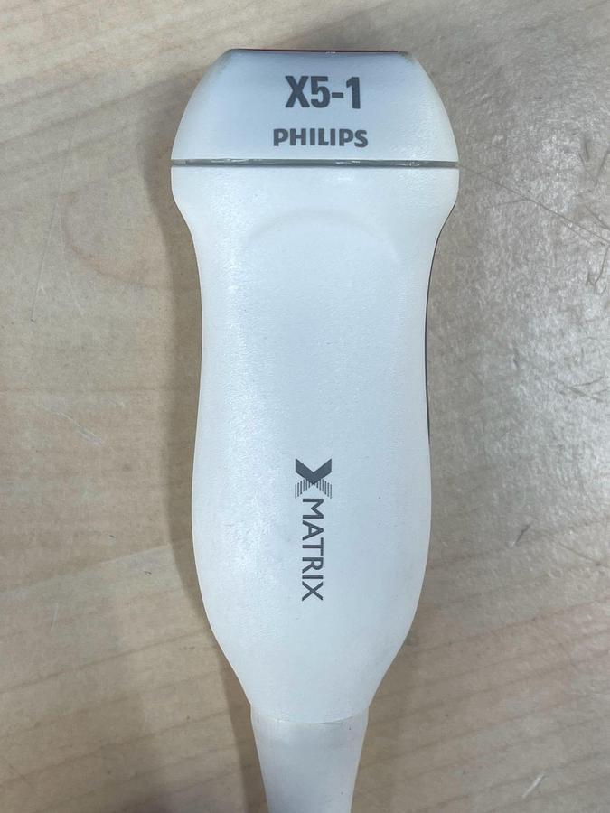Used PHILIPS X5-1 Xmatrix Cardiac Probe Cardiac Ultrasound