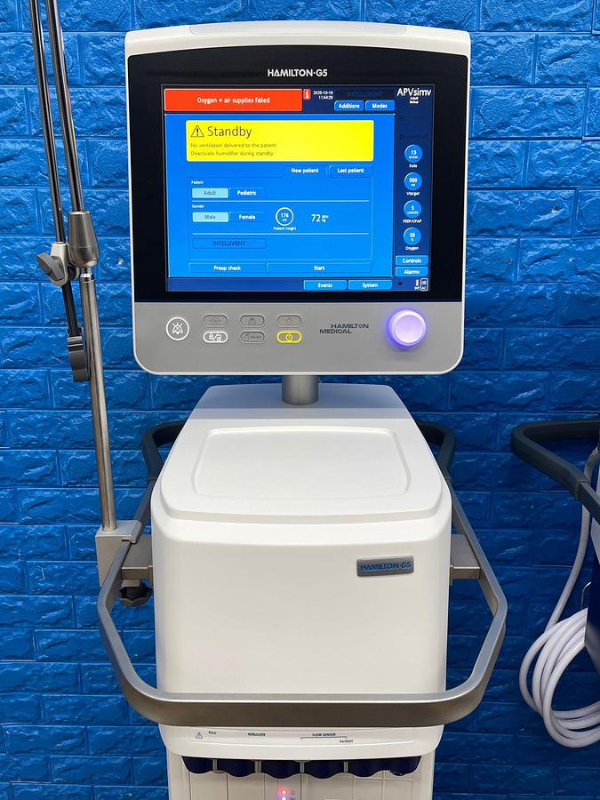 Used Hamilton G5 Ventilator YOM: 2020