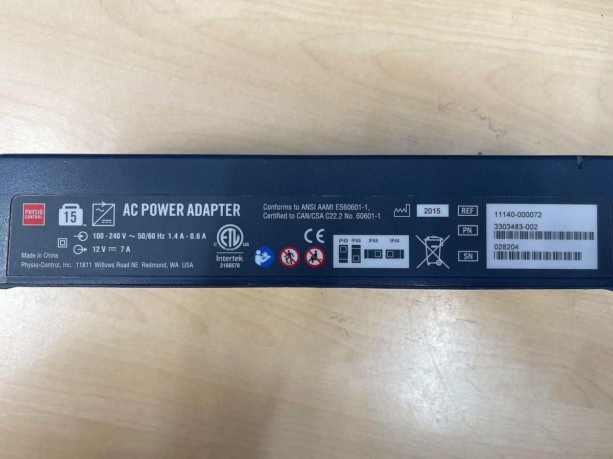 Used PHYSIO-CONTROL Lifepak 15 Defibrillator 6x 2018 2x 2013 V15-2 Defibrillator
