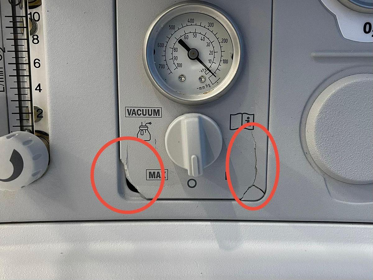 Used GE Aespire View Anesthesia YOM: 2015 Include GE B450 Patient Monitor With E-miniC Gas Madul And Leads YOM: 2015