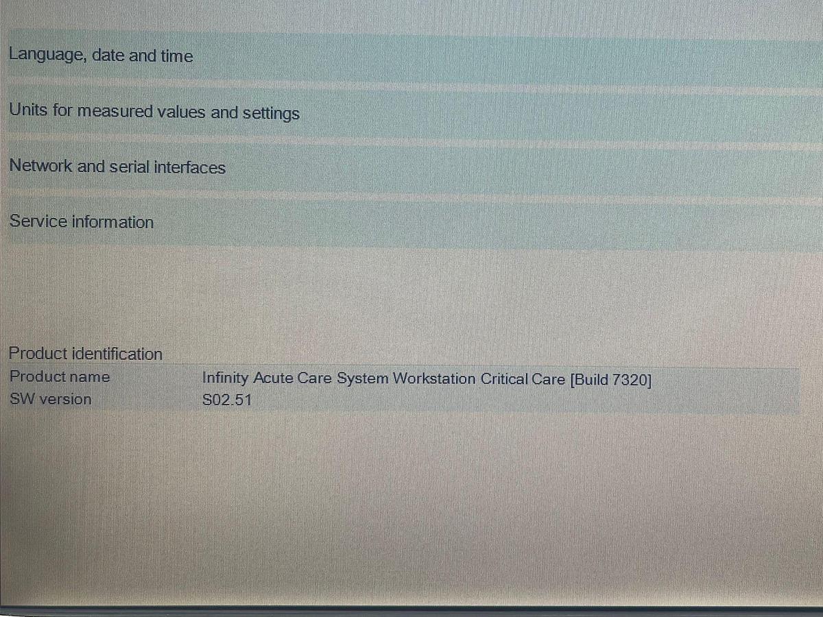 Used Dräger Evita V500 Ventilator SW: S02.51.01 Hours: 33367 YOM: 2013 SN: ASEE-0086