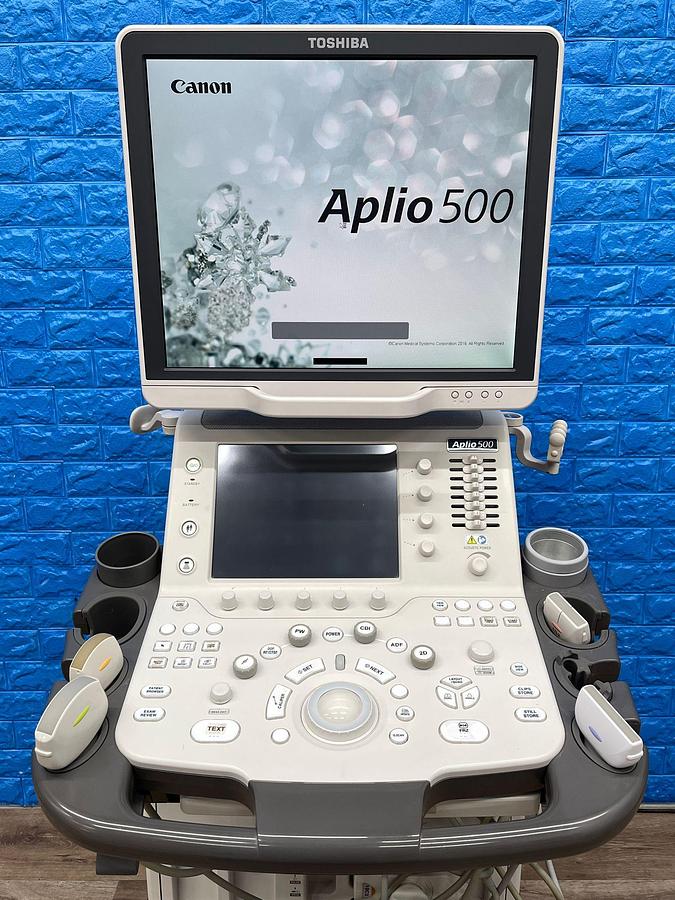 Used -Toshiba Ultrasound Aplio 500 YOM: 2015