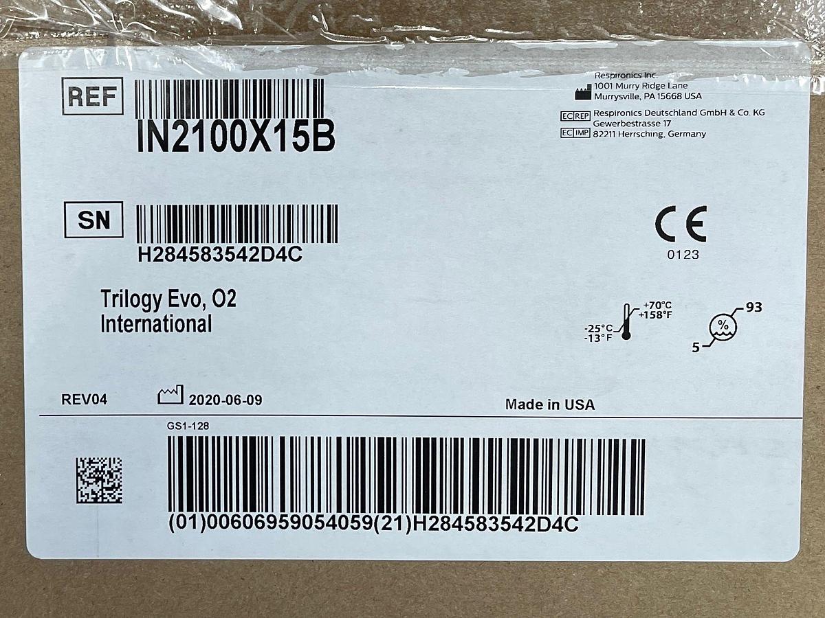 Philips Trilogy Evo YOM: 2020