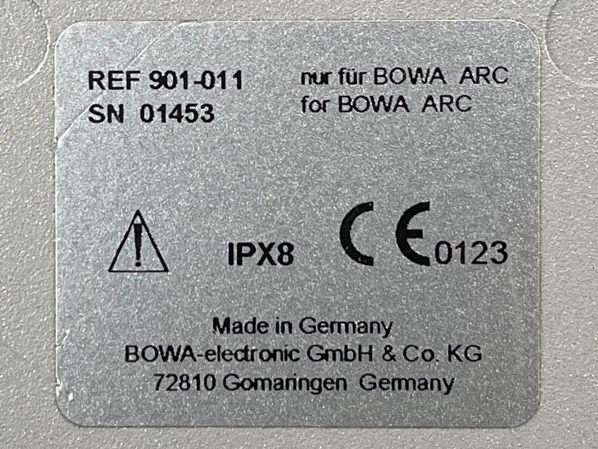 Used Bowa Einfsch Sicher Foot switch, RF: 901-011.