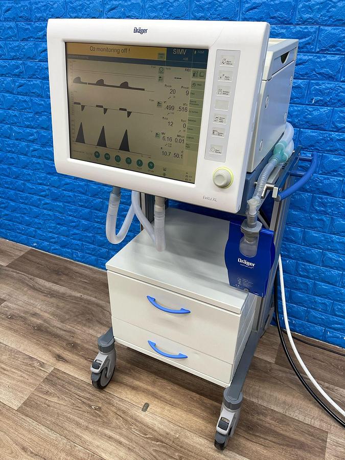 Used DRAEGER Evita XL Ventilator YOM: 2008