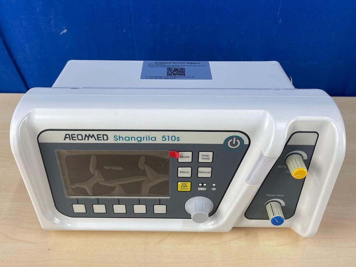 Used AEONMED Shangrila 510s Ventilator YOM