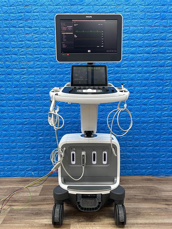 Used Philips EPIQ 7C Ultrasound  SW: HW A.1 YOM: 2016 SN: US616B0913 Probe  X5-1 