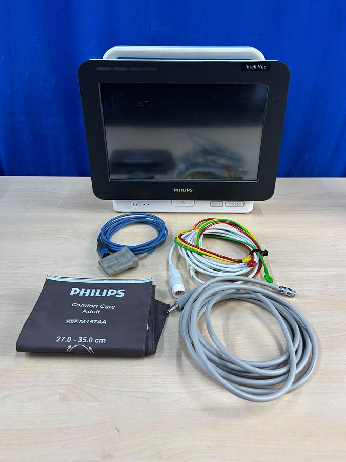 Used Philips IntelliVue MX 450 Patient Monitor