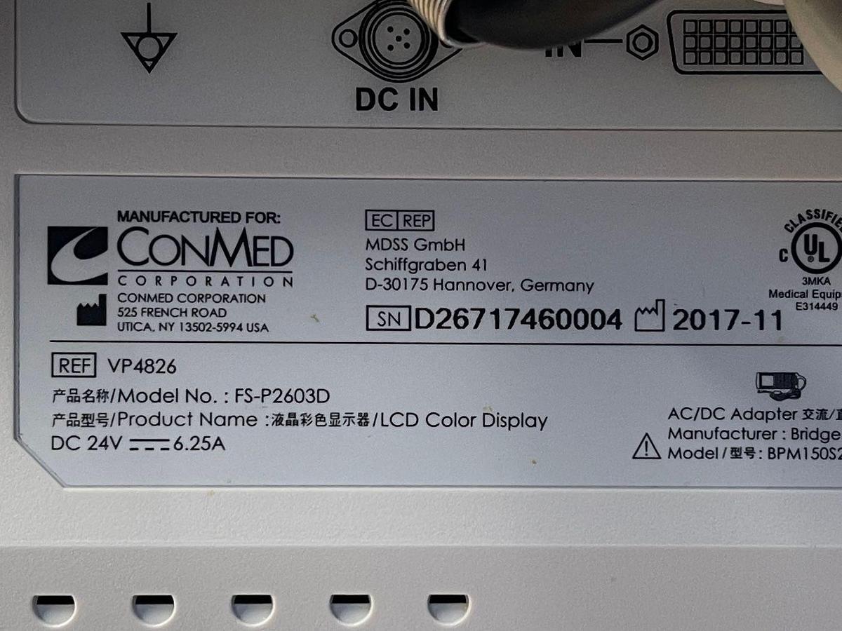 Used ConMed  Laparoscopy Tower