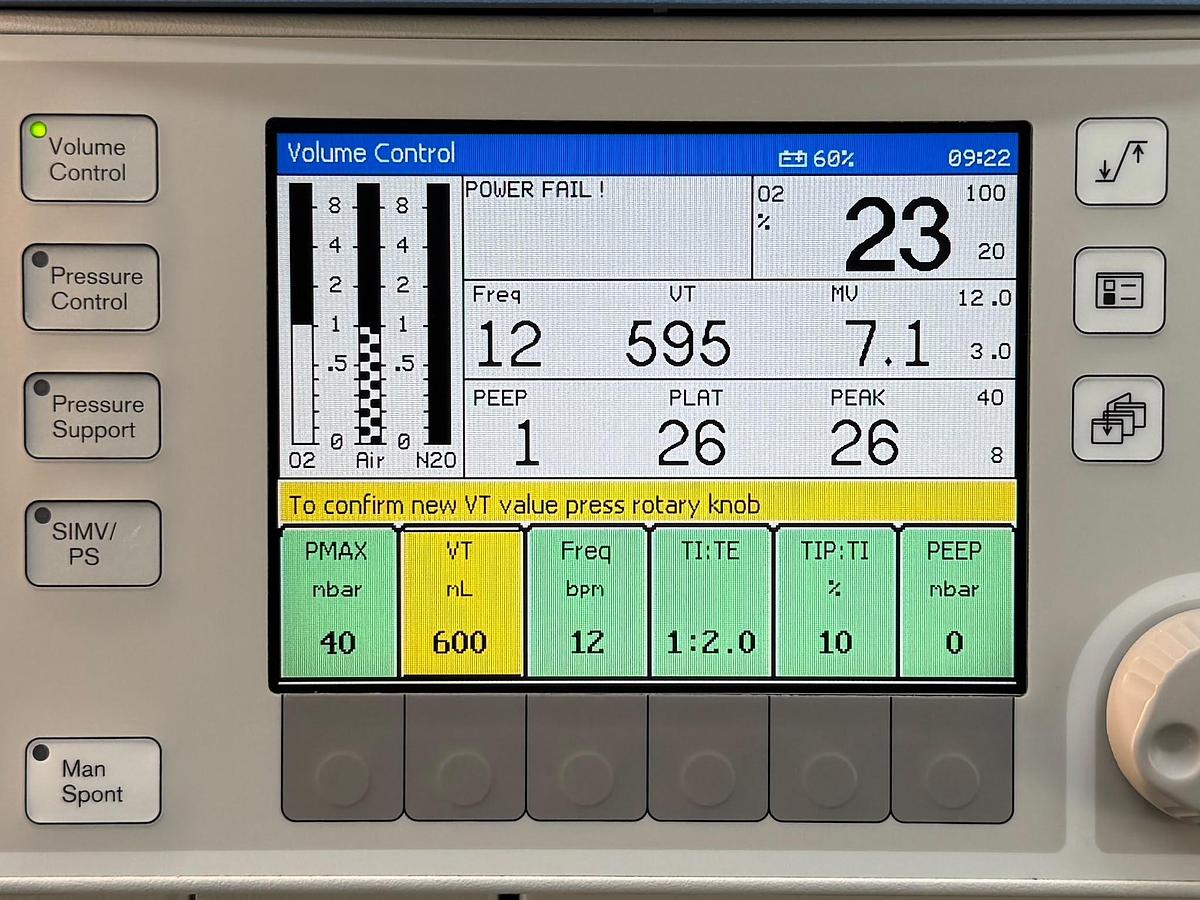 Used Dräger Fabius Tiro  YOM: 2011 