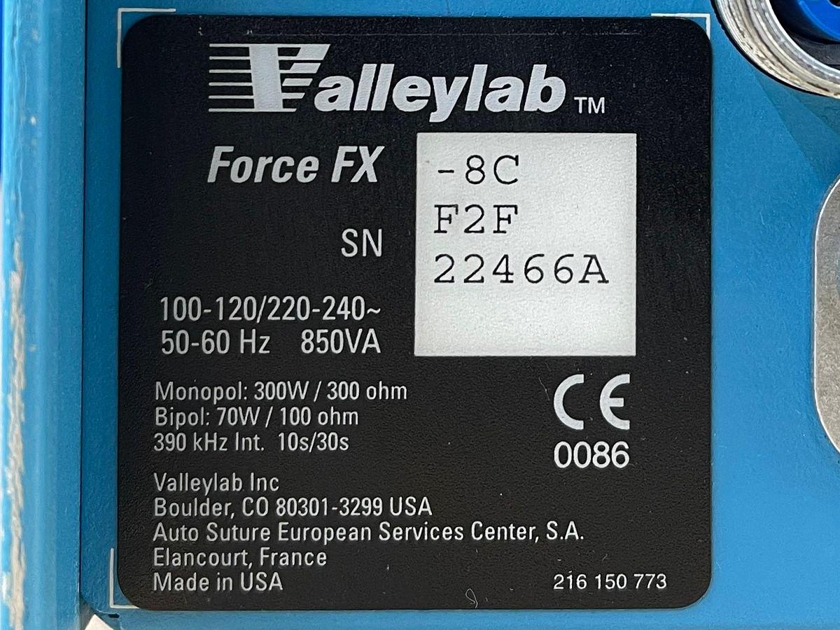 Used Covidien Valleylab Force FX 