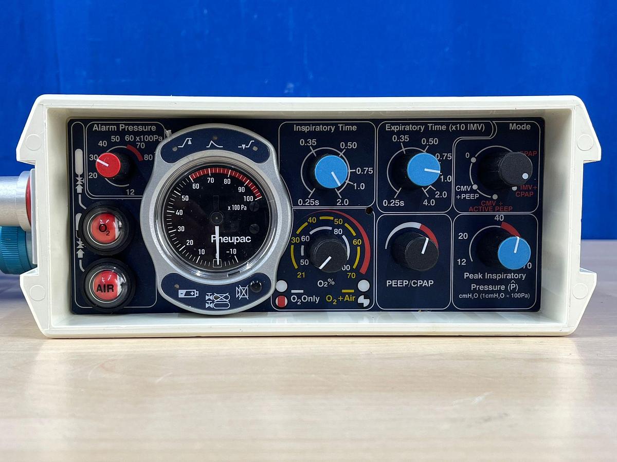Used Smiths Pneupac Baby Pac 100 Ventilator.