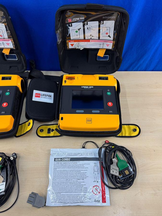 Used Physio Control Lifepak 1000 Defibrillator REF: 320371500491 YOM: 2018