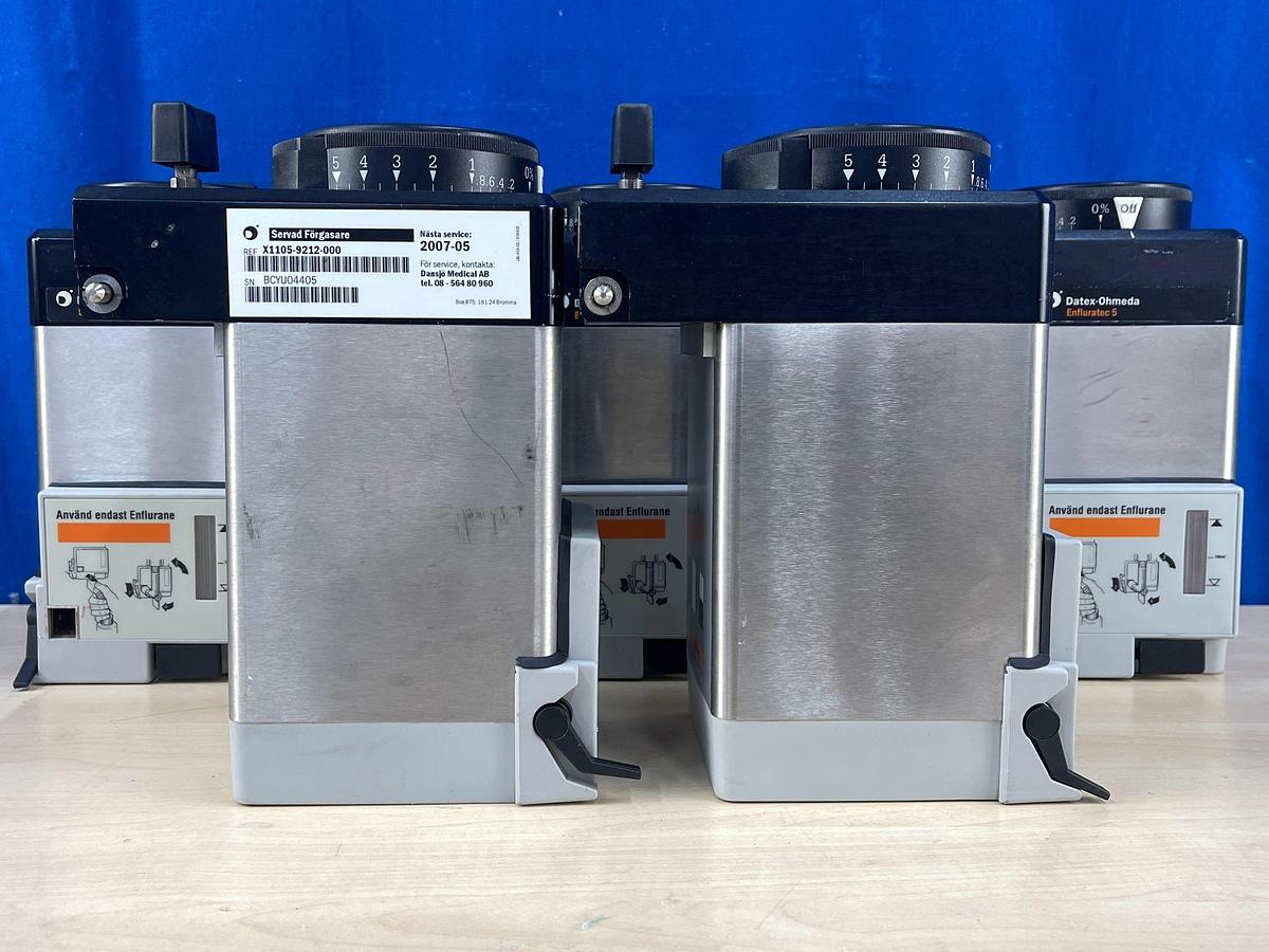 Used GE Datex-Ohmeda Tec 5 Enflurane