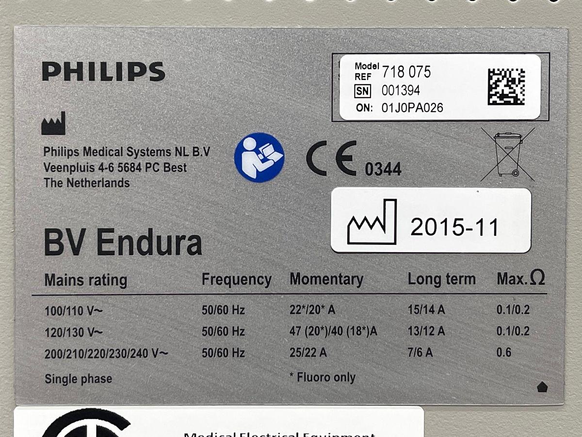 Used Philips BV Endura YOM: 2015
