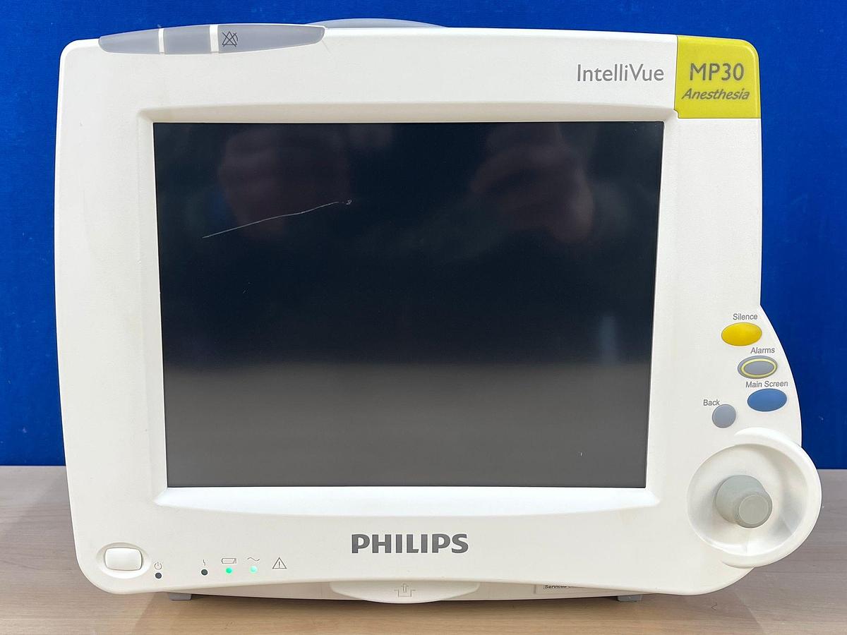 Used Philips IntelliVue MP30 patient monitor, YOM: 2013