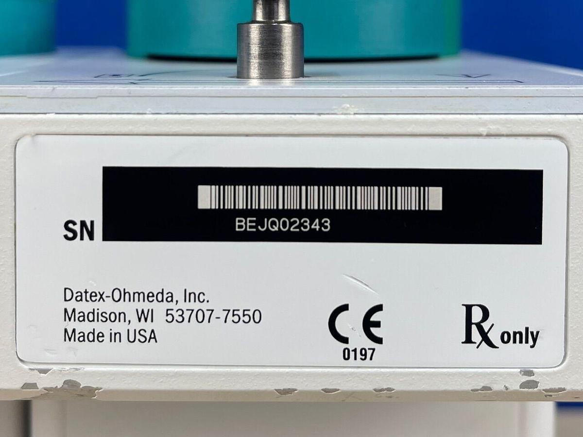 Used GE Datex-Ohmeda Tec 7 Sevoflurane
