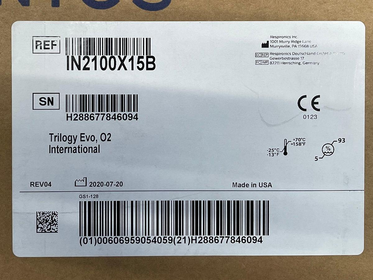 Philips Trilogy Evo YOM: 2020