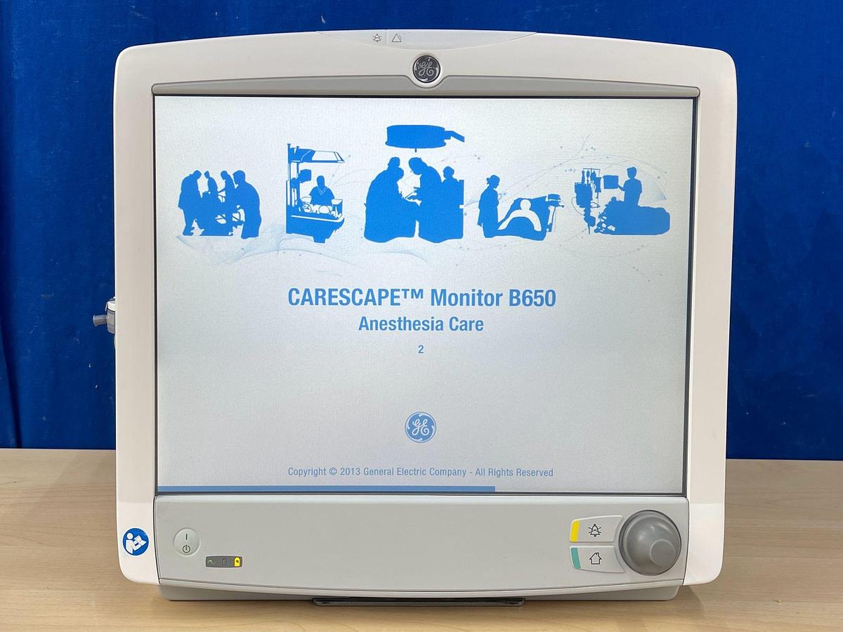 Used GE Carescape B650 Patient Monitor YOM: 2016