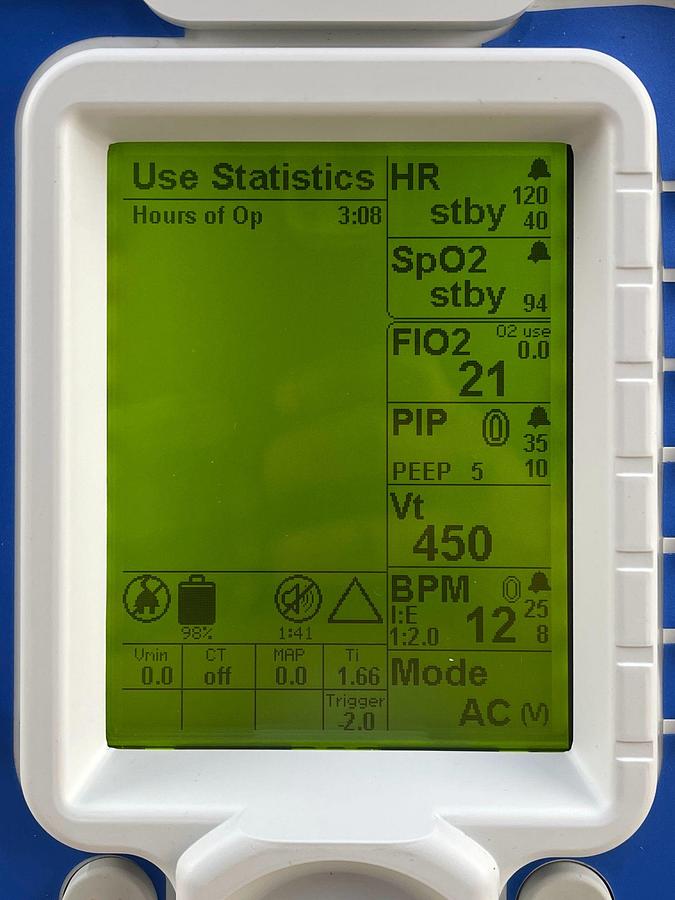 Used ZOLL 731 ventilator, YOM: 2019 Ventilator