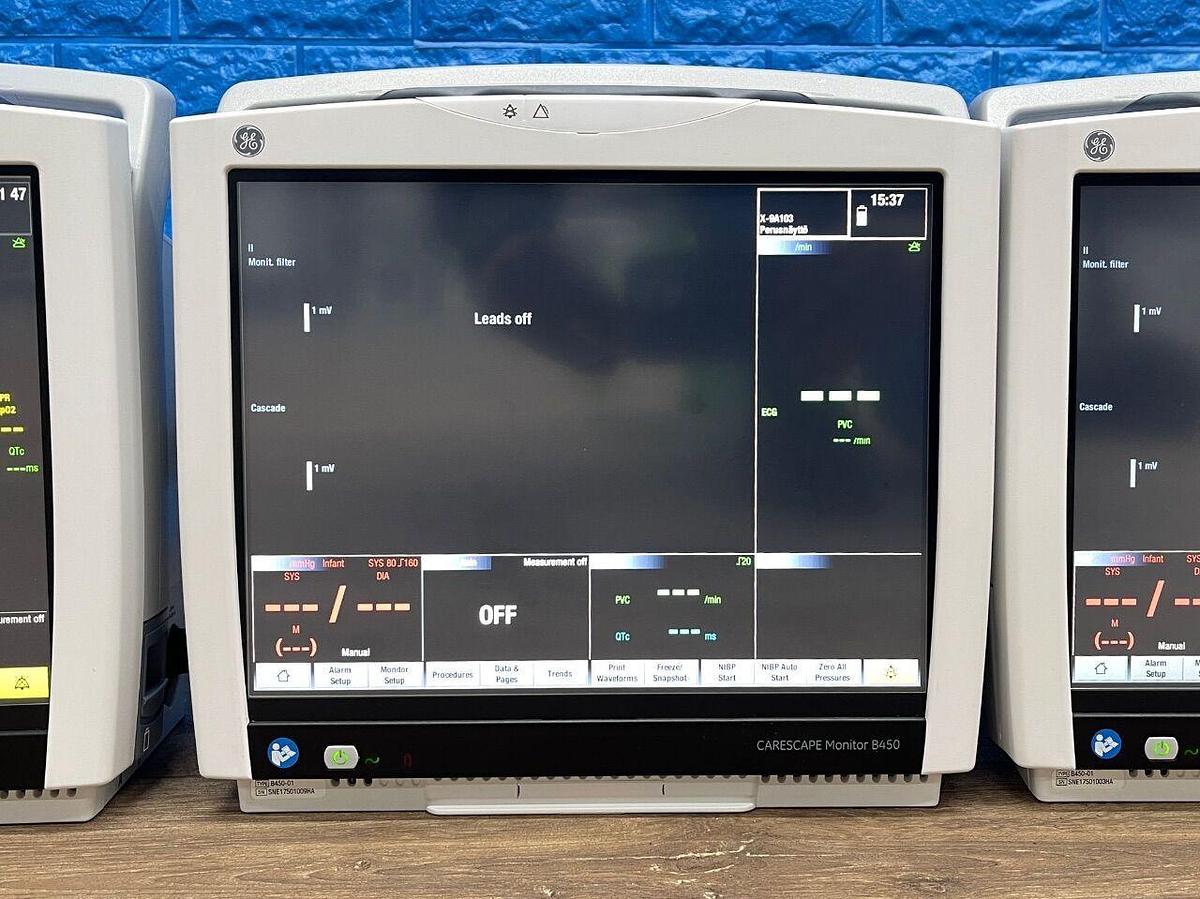 Used GE B450 Patient Monitor YOM