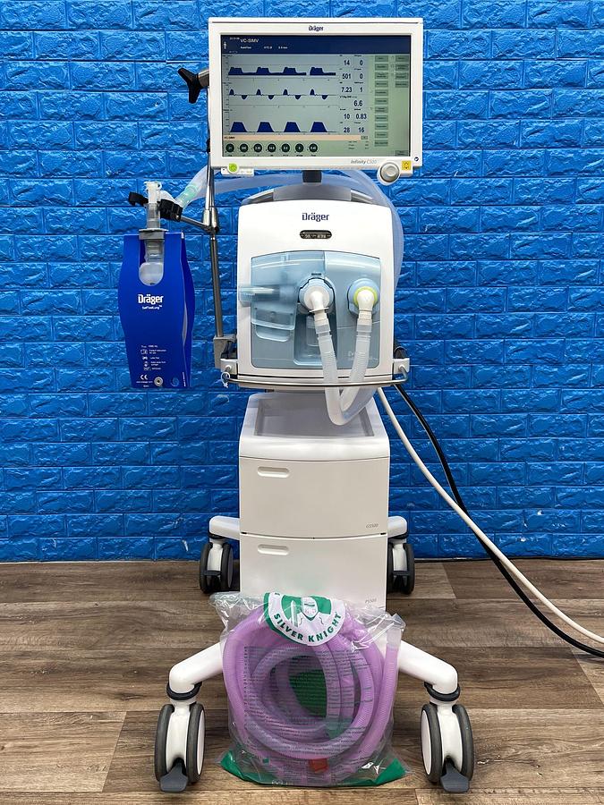 Used DRAEGER Evita Infinity V500 Ventilator YOM: 2017