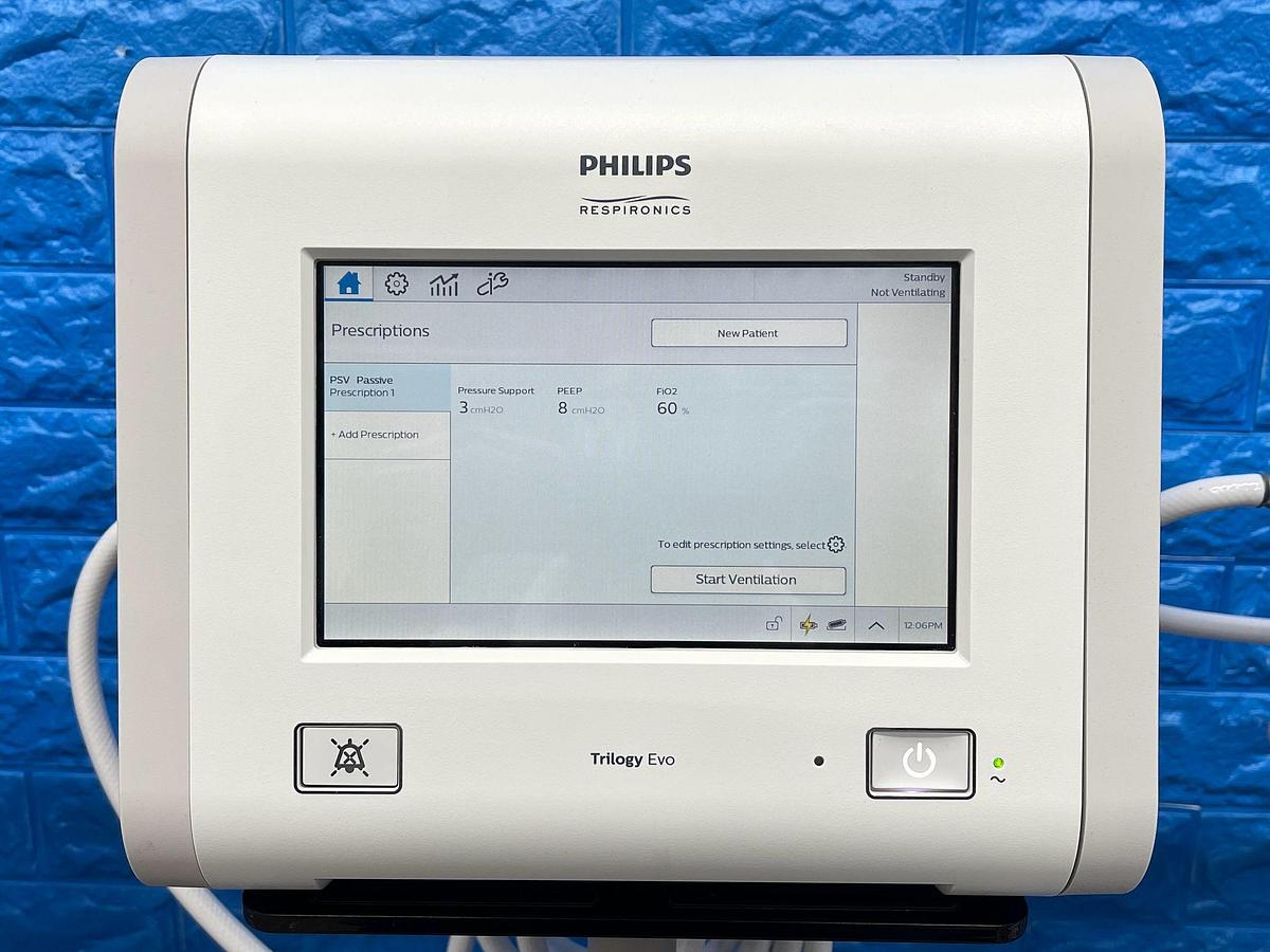 Used Philips Trilogy EVO Ventilator -5 pieces