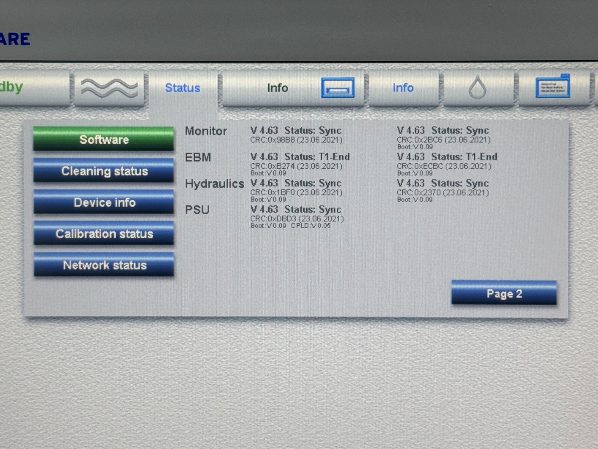 Used Fresenius 5008 CorDiax 2014