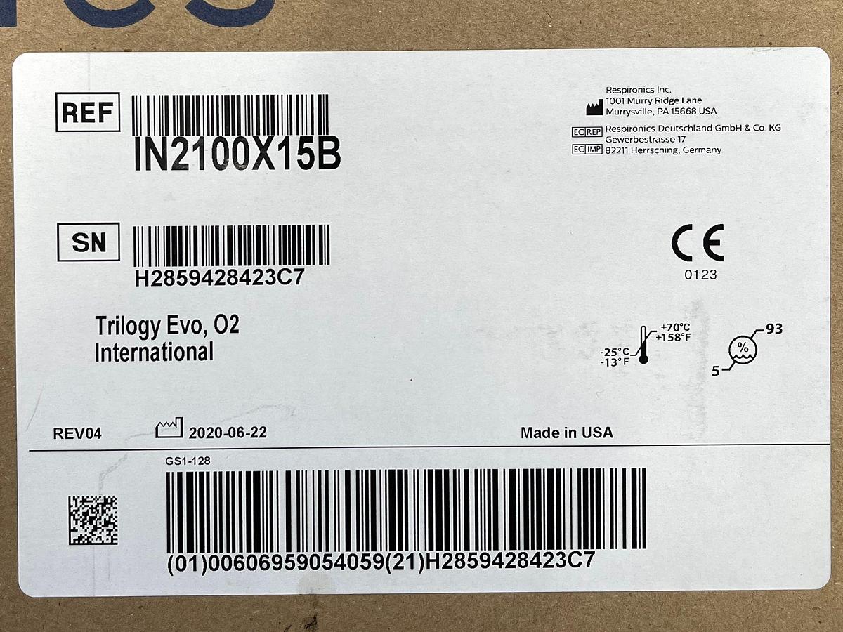 Philips Trilogy Evo YOM: 2020