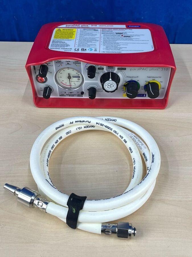 PNEUPAC Smiths ParaPac Plus 310 Ventilator YOM