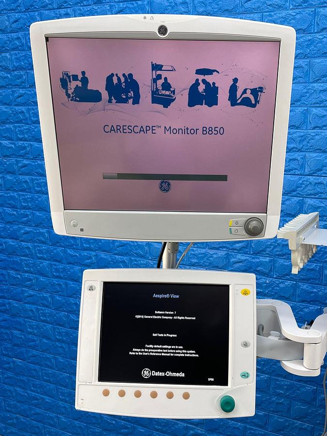 Used GE Datex Ohmeda Aespire View Anesthesia Machine YOM: 2015