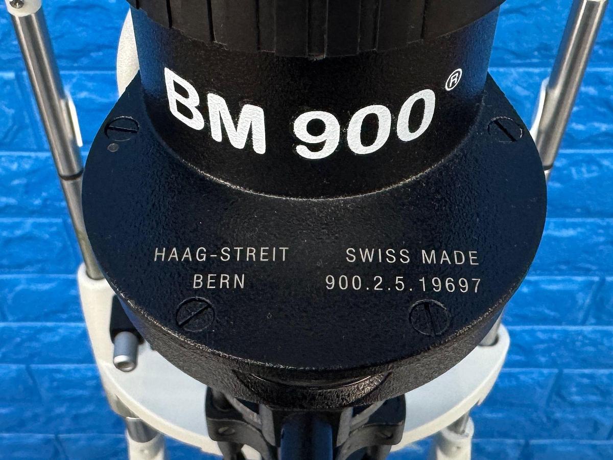 Used  Haag Streits Slit Lamp BM 900 REF: 7200013 YOM: 2010