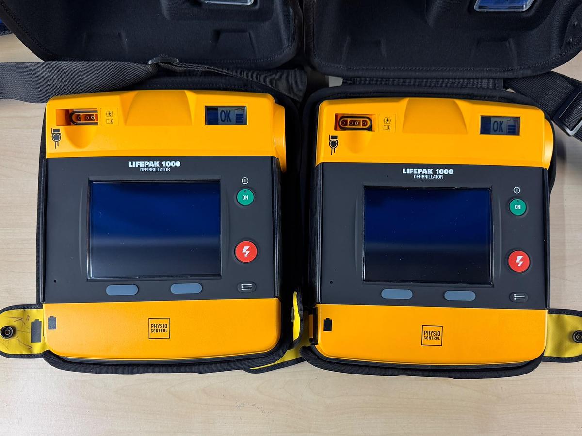 Used Physio Control Lifepak 1000 Defibrillator REF: 320371500491 YOM: 2018
