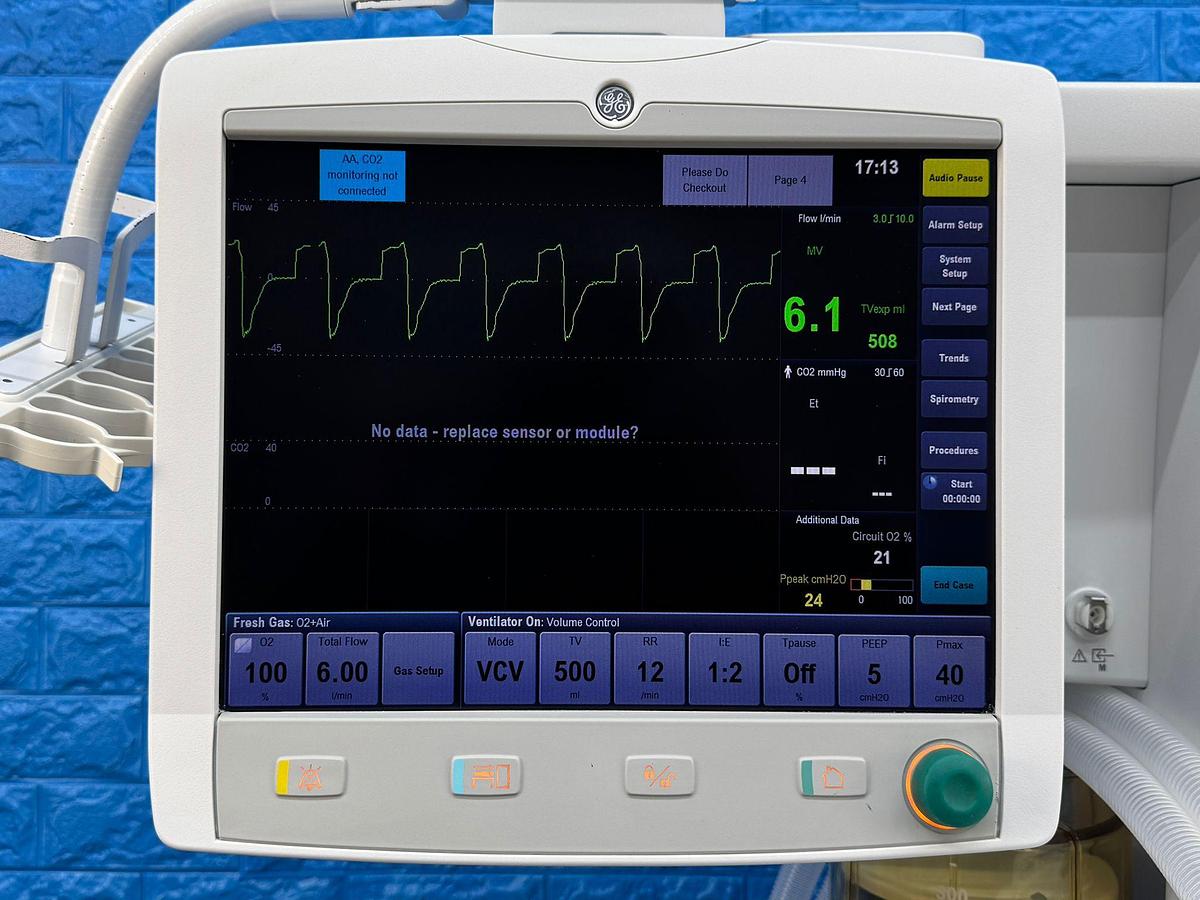 Used GE Avance CS2 Anesthesia YOM: 2013