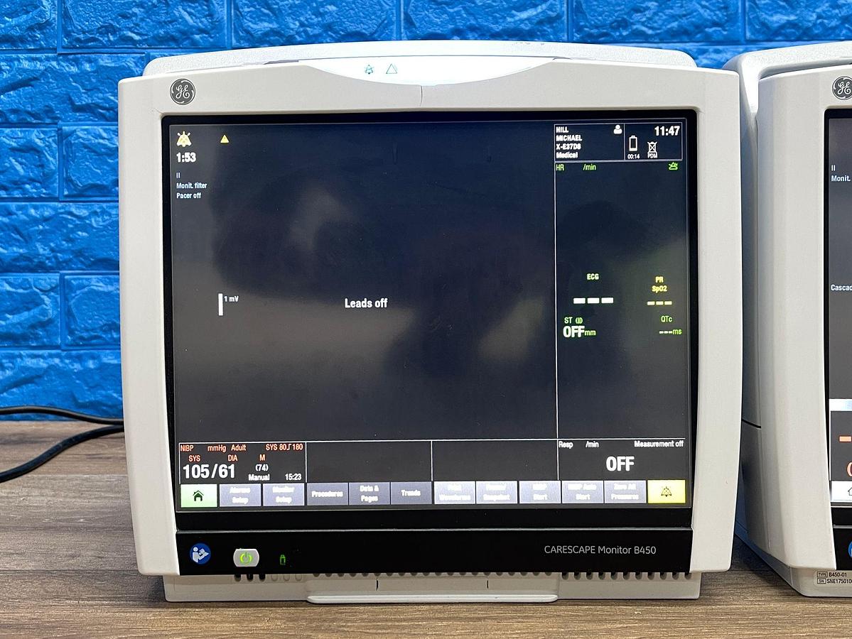 Used GE B450 Patient Monitor YOM: 2018
