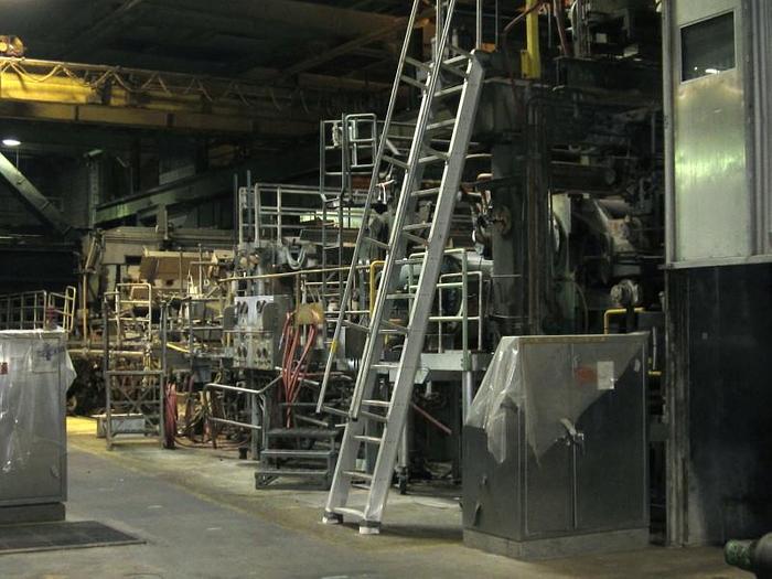 Used 148" (3.76M) FOURDRINIER PAPER MACHINE FLUTING MEDIUM