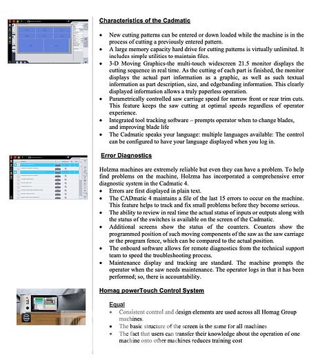 Used Holzma HPP 300 Panel Saw