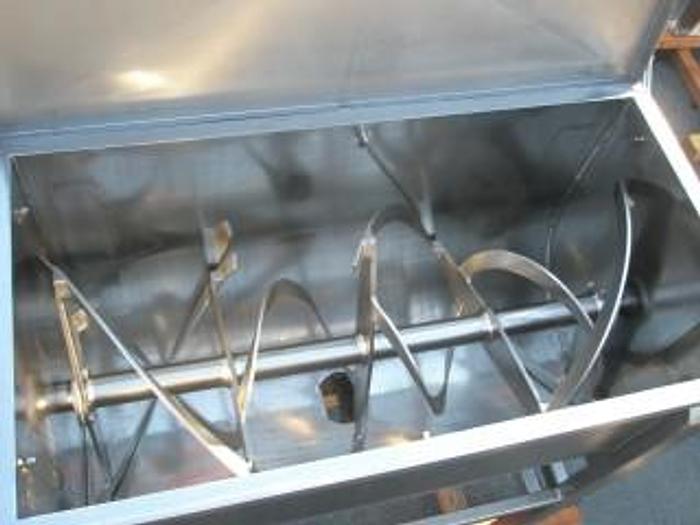 Mixer, Ribbon, 25 CF, 304 S/st, 15 HP, New, HD, #H737140