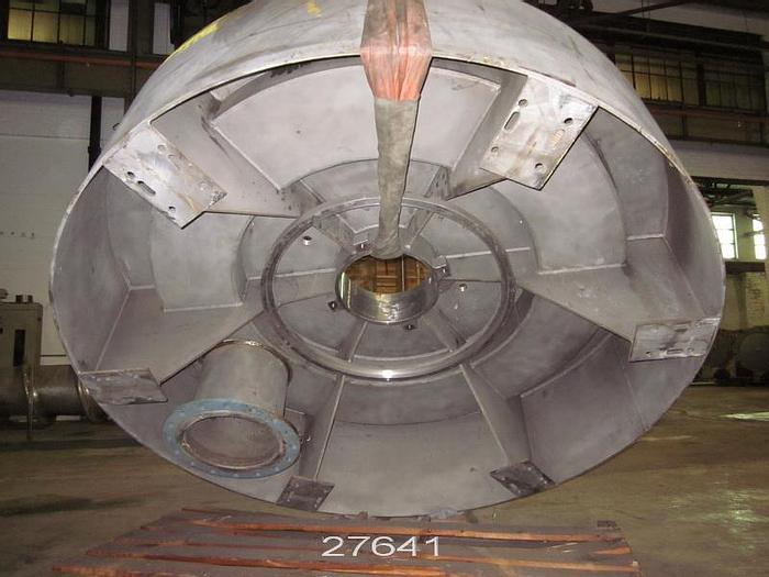 Used Black Clawson  Black Clawson Raised Rotor Pulper Extraction Chamber With Maximizer Bed Plate, This Is An Entire Drop-In Assembly, For 76" Rotor, 95" Od For Chamber. 16" Outlet Pipe, For Use With A #3 Drive #27641