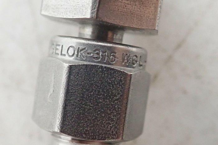 Used Swagelok SS-42GS4 Ball Valve with 316 Fitting