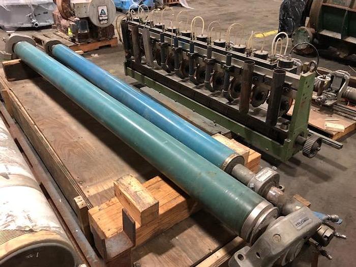 Used BOWED ROLL MT. HOPE 6" (152MM) DIA X 90" (2.29M) FACE WIDTH