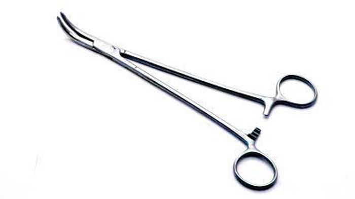 Used Forceps Cholecystectomy Moynihan Curved 220mm (8-3/4in)