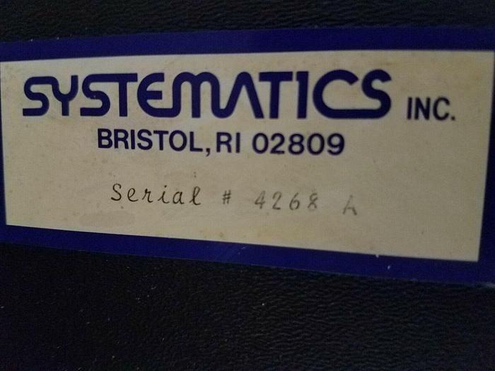 Used Systematics Bath Minder PH monitor Chemical pump plating waste water monitoring