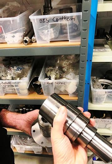 Used Alfa Laval CONTHERM 6×9, scrape heat exchanger, SS