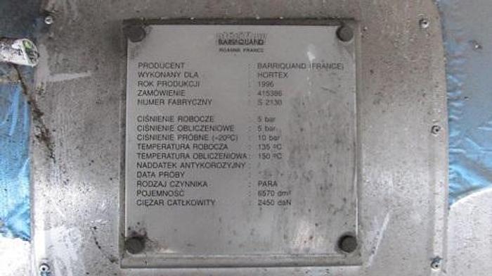 Used Spray autoclave Steriflow -"Barriquand"