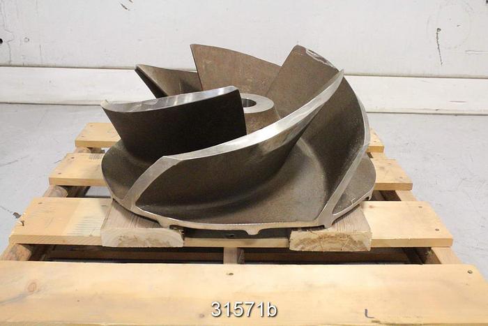 Unused Goulds 3180xl Pump Impeller, 14x16x22 #31571
