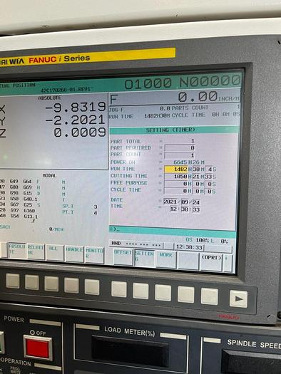 Used 2015 HYUNDAI WIA F400 CNC Vertical Machining Center (2 Available Low Hours)